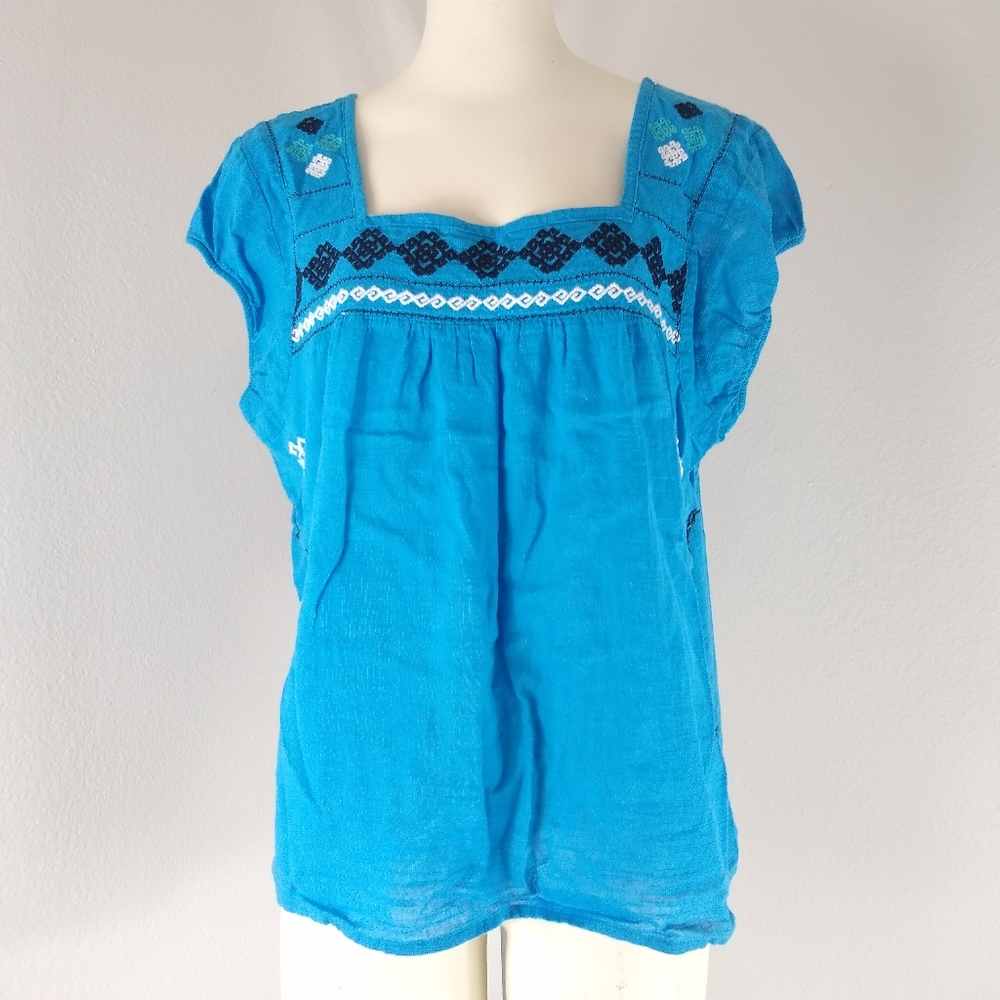 Ariat Womens Western top - Blouse, Size L/G Embroi